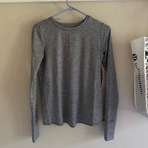 Brand new Athleta grey long sleeve